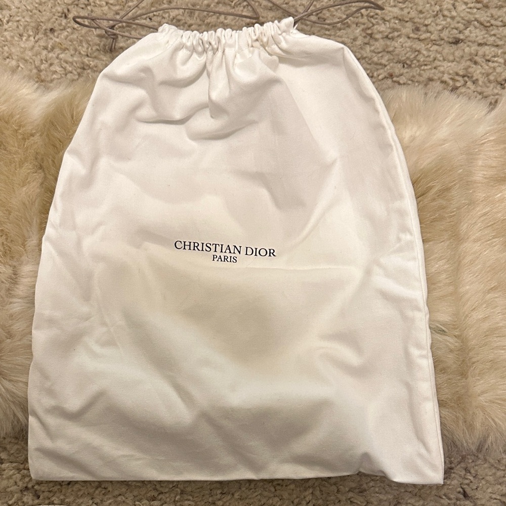 Dior White Dust Bag